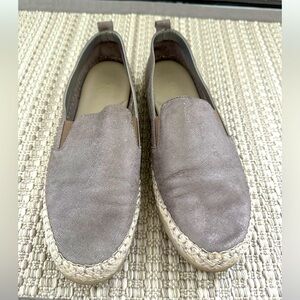 The Flexx Chappie slip-on style loafers, padded footbed, size 8.5, braided trim